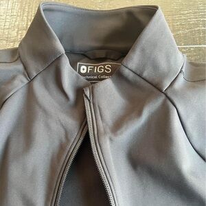 NWT Figs On Shift Black Contour Knit Jacket Core Jacket XXL New without Tags